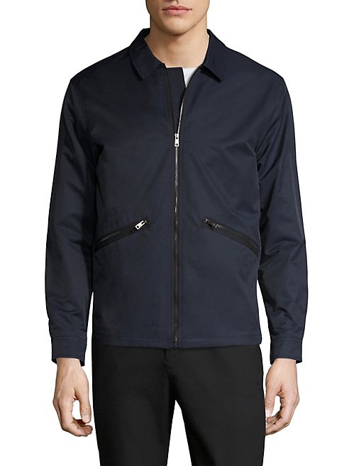 PLAC - Zip Detailed Solid Jacket