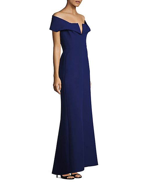 BCBGMAXAZRIA - Amelia Off-The-Shoulder Gown