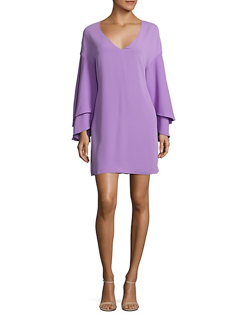 Laundry by Shelli Segal - Bell Sleeve Shift Dress