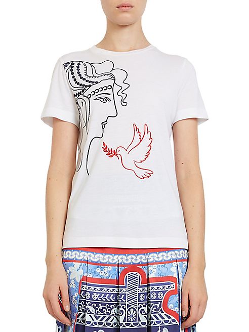 Mary Katrantzou - Iven Embroidered Tee