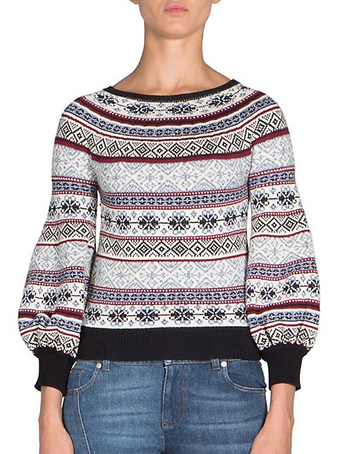 Alexander McQueen - Chunky Silk-Wool Knit Sweater