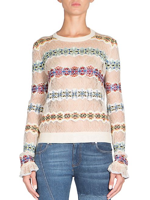 Alexander McQueen - Fair Isle Crewneck Sweater