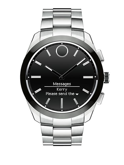 Movado - Bold Connected II Stainless Steel Bracelet Watch