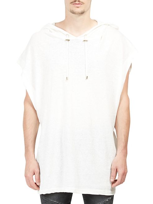 Balmain - Oversized Solid Hoodie