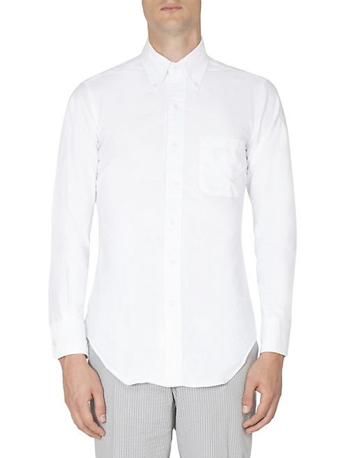 Thom Browne - Solid Button-Down Shirt