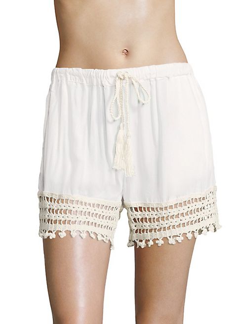 Anna Kosturova Swim - Cairo Laced Shorts