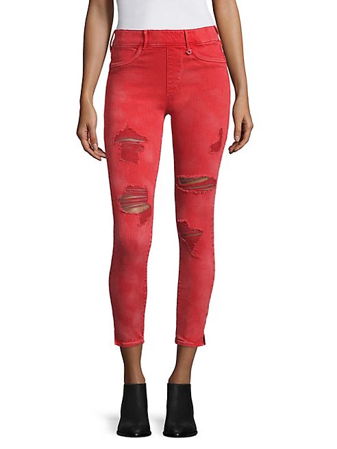 True Religion - Runway Distressed Leggings