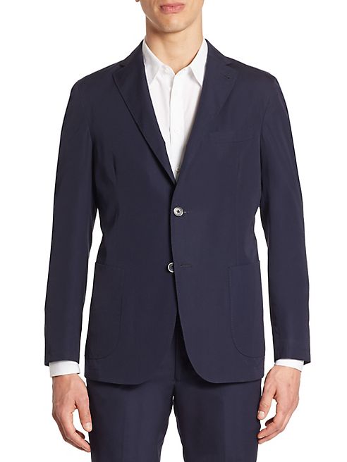 Saks Fifth Avenue Collection - Light Weight Cotton Blazer