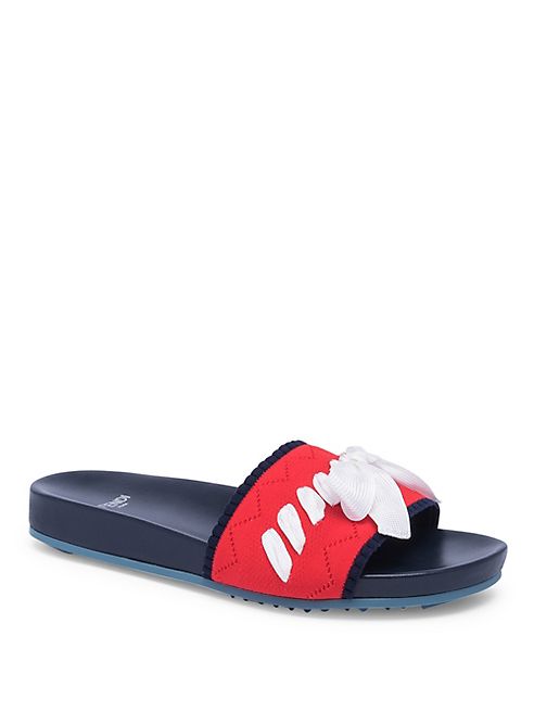 Fendi - Knit Rubber Slides