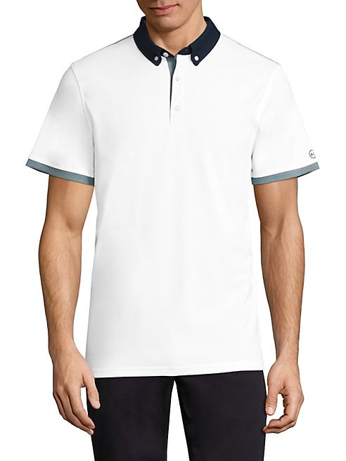 AG Green Label - Deuce Color Block Polo