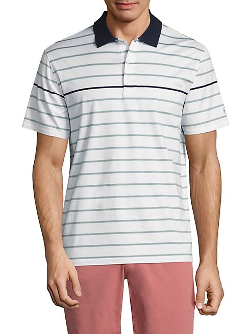 AG Green Label - Farrell Striped Polo