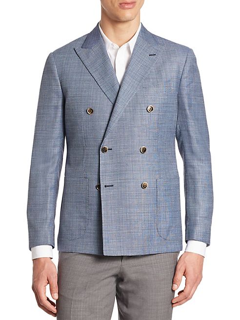 Saks Fifth Avenue Collection - Double-Breasted Coat