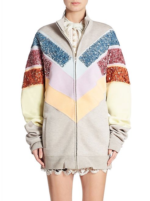 Marc Jacobs - Embellished Track Suit Jacket