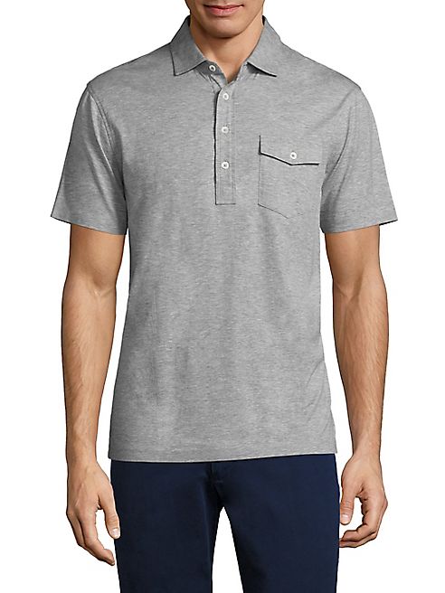 Polo Ralph Lauren - Lisle Heathered Cotton Polo