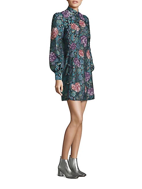 Marc Jacobs - Rose Jacquard Dress