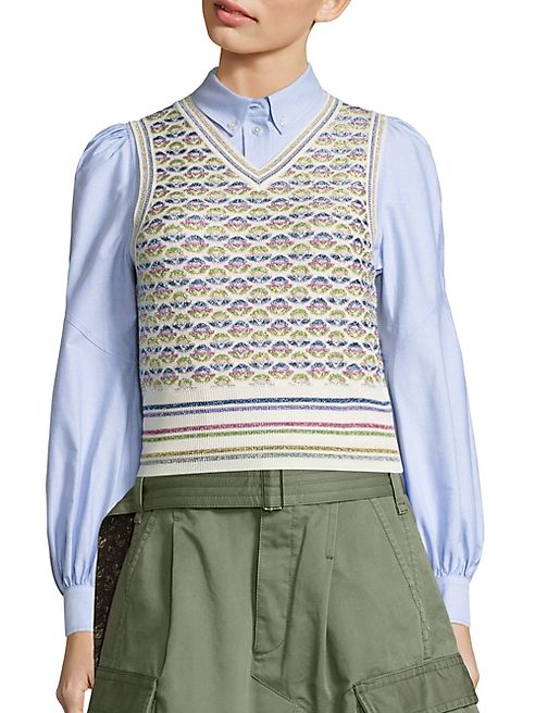 Marc Jacobs - Psychadelic Flower Sleeveless Sweater