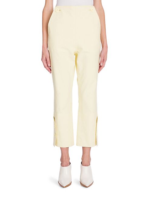 Marni - Cropped Cotton-Blend Pants