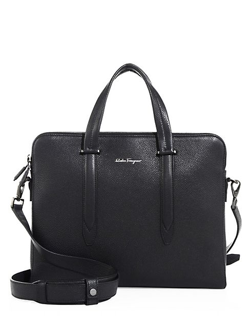 Salvatore Ferragamo - Leather Messenger Bag