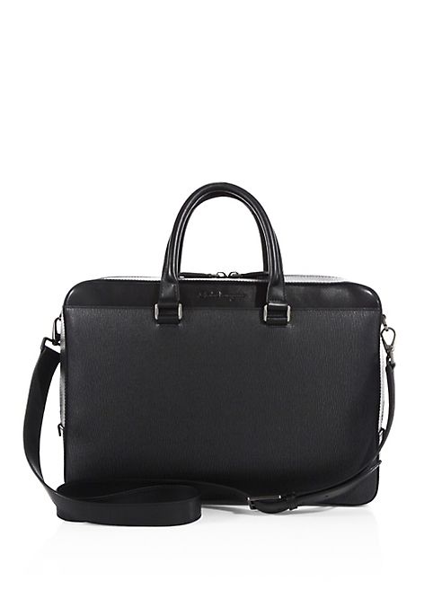 Salvatore Ferragamo - Revival Leather Laptop Case