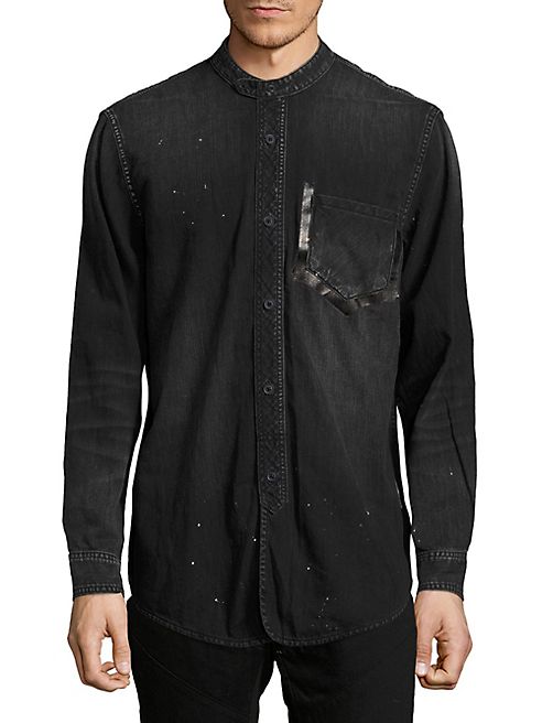 PRPS - Budget Mandarin Collar Shirt