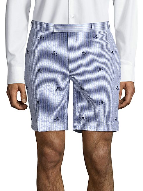 Polo Ralph Lauren - Stretch Straight-Fit Embroidered Shorts