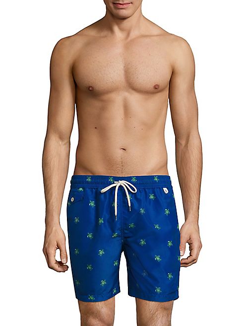 Polo Ralph Lauren - Poly Traveler Turtle Swim Trunks