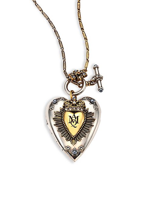 Alexander McQueen - Heart Locket Necklace