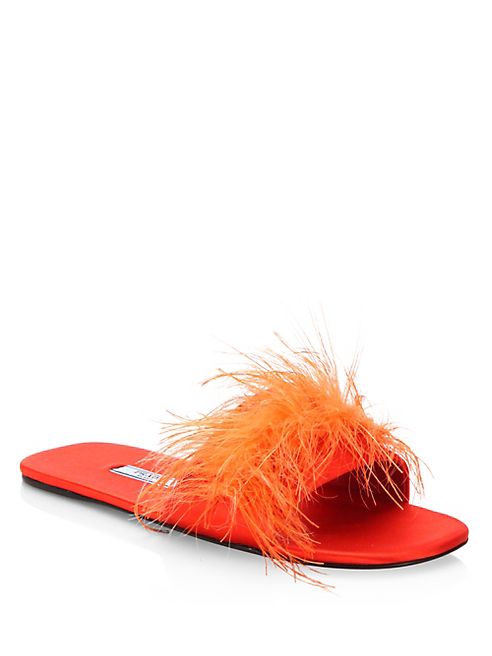 Prada - Feather Slides