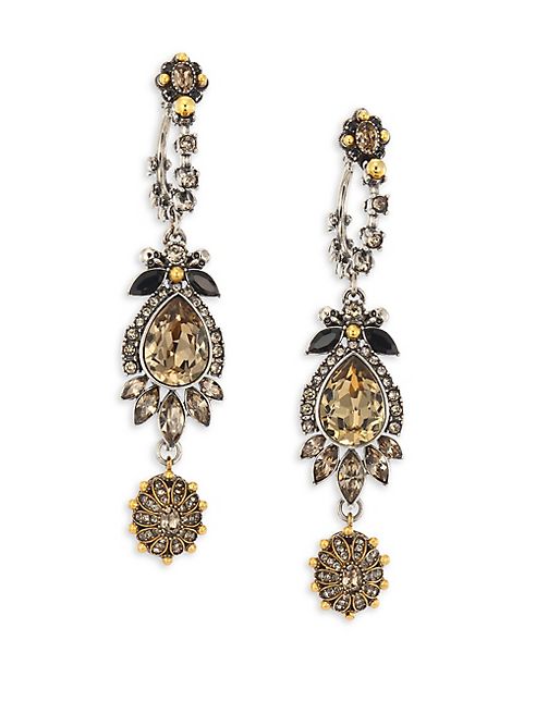 Alexander McQueen - Crystal Drop Earrings