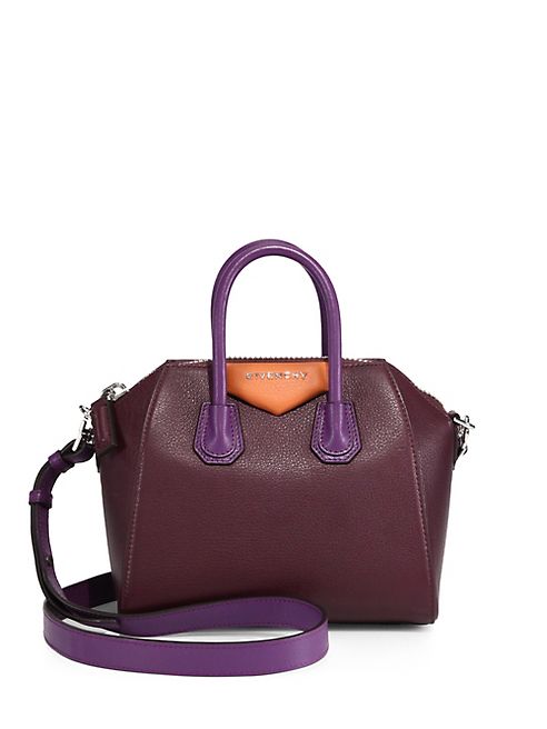 Givenchy - Antigona Mini Tri-Tone Leather Satchel