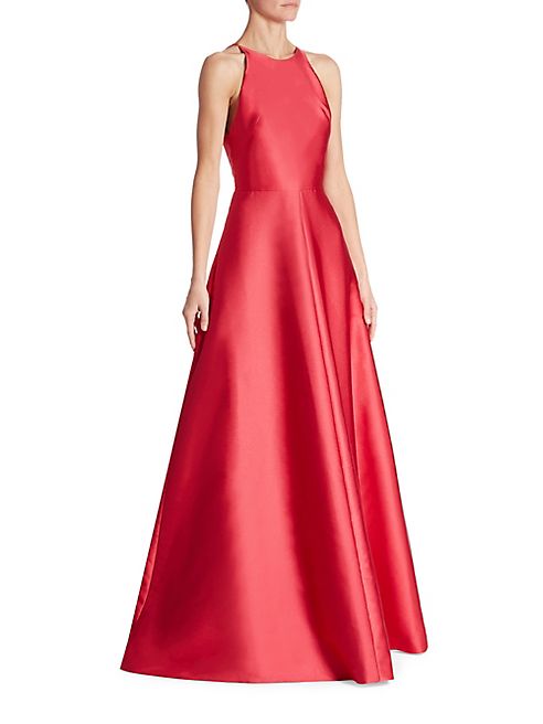 ML Monique Lhuillier - Halter Ball Gown