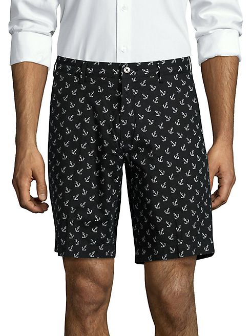 Polo Ralph Lauren - Newports Tossed Anchors Flat Shorts