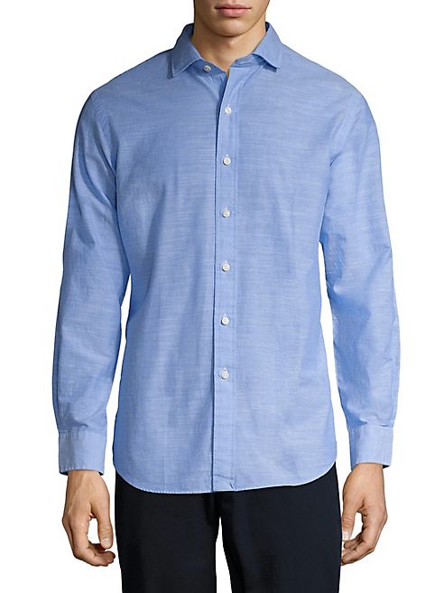 Polo Ralph Lauren - Cotton-Blend Estate Button-Down Shirt