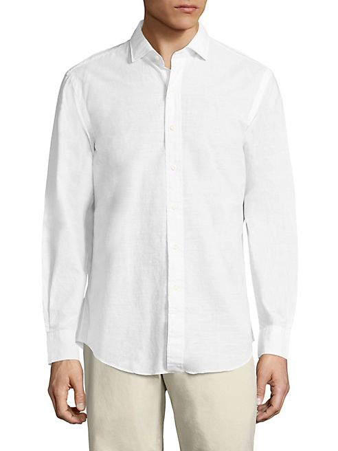 Polo Ralph Lauren - Linen Spread Estate Collar Shirt