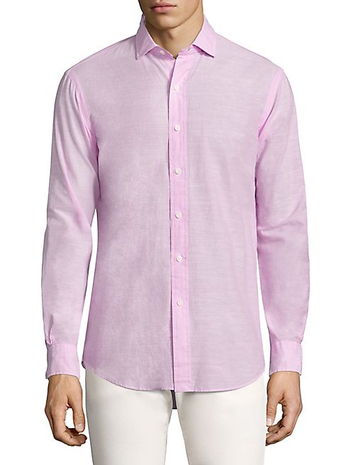 Polo Ralph Lauren - Solid Estate Button-Down Shirt