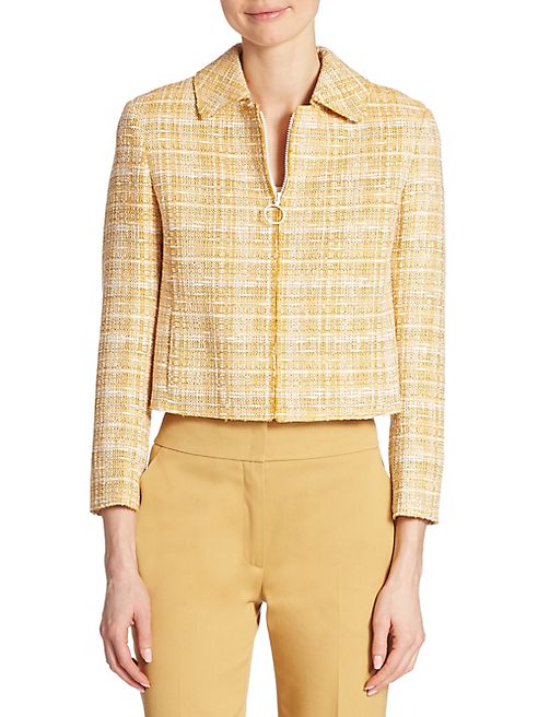 Akris punto - Tweed Zip-Front Jacket