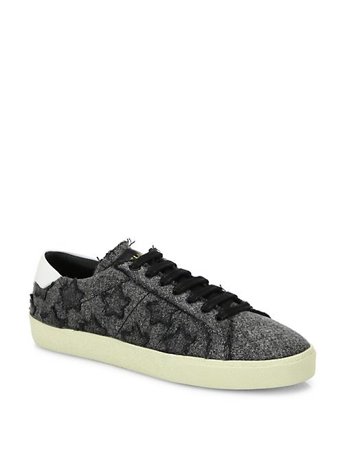 Saint Laurent - Court Classic Star Sneakers