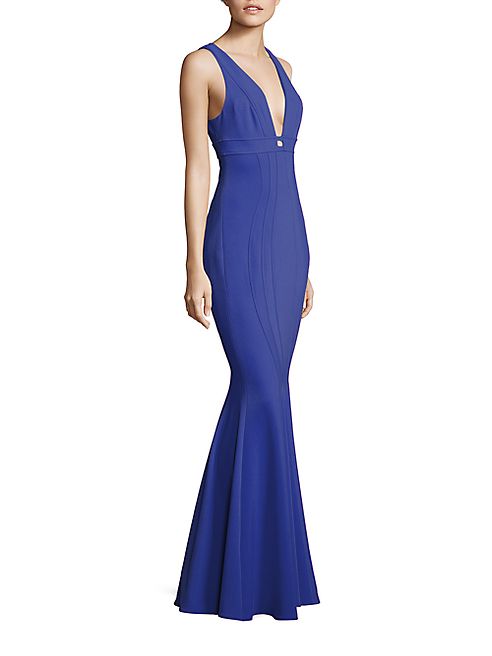 ZAC Zac Posen - Ariana Mermaid Jersey Gown