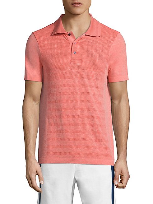 Vilebrequin - Active Belrose Intarsia Striped Heathered Polo