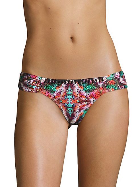 OndadeMar - Mandalay Low-Rise Ruched Bikini Bottom