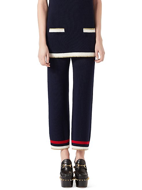 Gucci - Knit Striped Pants