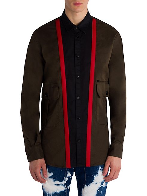 DSQUARED2 - Tonal Button-Front Shirt