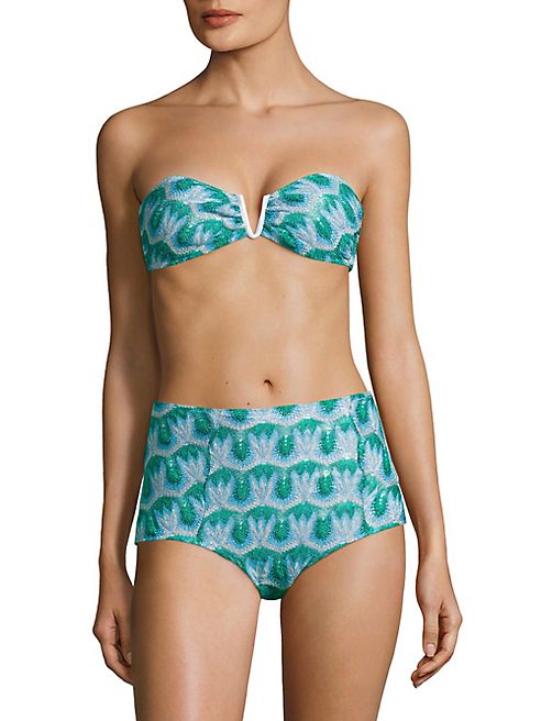 Missoni Mare - Two-Piece Crochet High-Waist Bikini