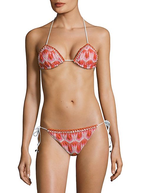 Missoni Mare - Two-Piece Crochet String Bikini