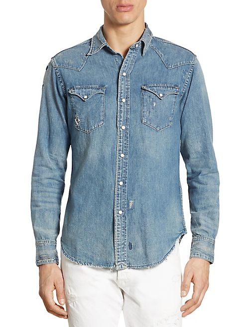 Polo Ralph Lauren - Denim Western Button-Down Shirt