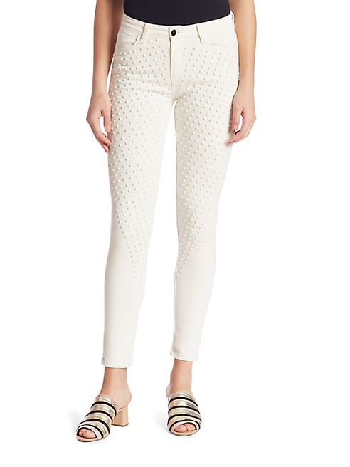 Brockenbow - Reina Studded Skinny Jeans