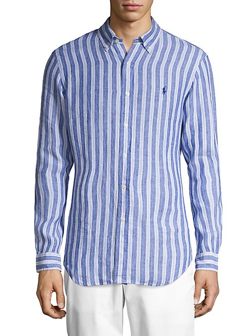 Polo Ralph Lauren - Long Sleeve Sport Linen Shirt