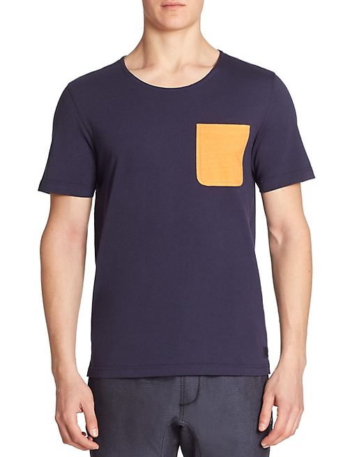 Madison Supply - Contrast Pocket Tee