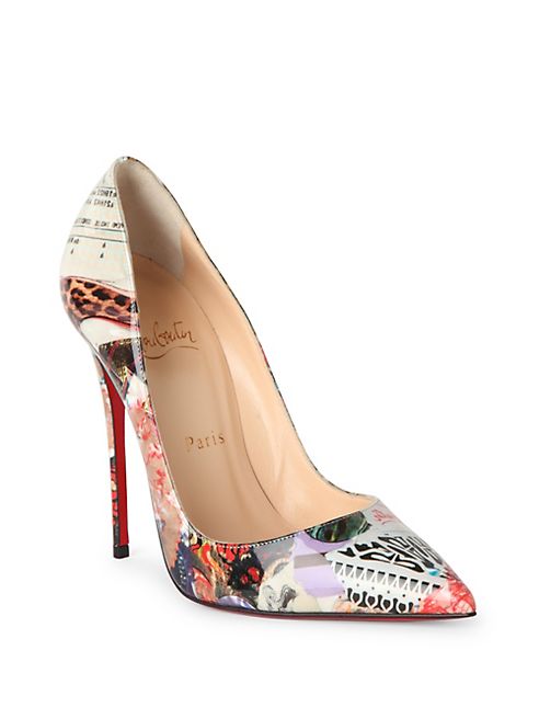 Christian Louboutin - So Kate 120 Patent Trash Pumps