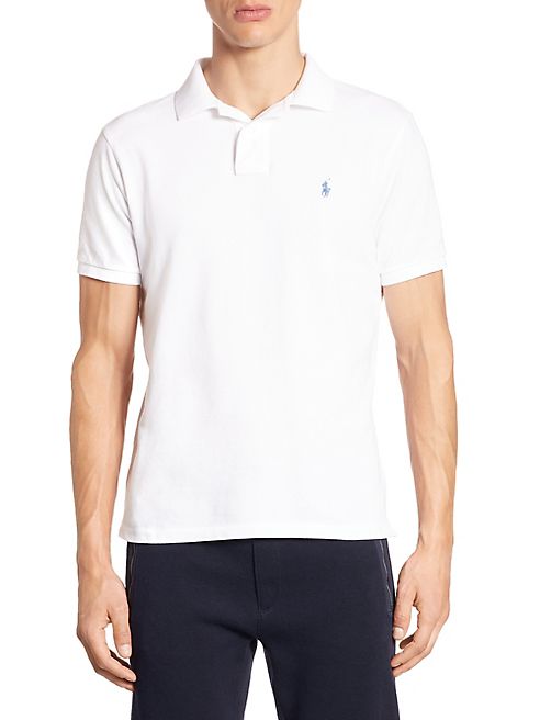 Polo Ralph Lauren - Slim Fit Weathered Mesh Polo Shirt